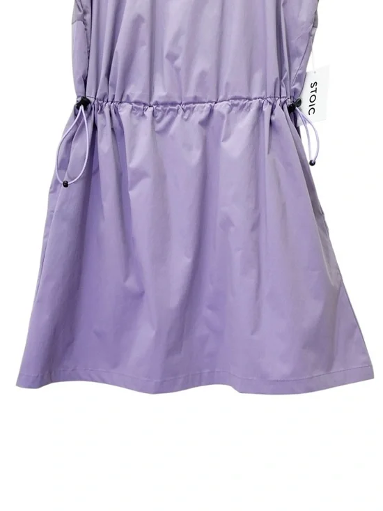 NWT Stoic Desert Dress Sz Small Chalk Violet Athletic Mesh Quick Dry Cinch Waist - Picture 8 of 13